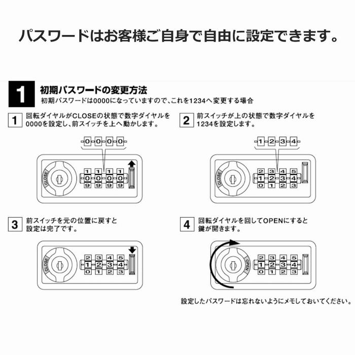 スチール製ダイヤル錠ロッカー2人用ブラックここでしか買えない!ストア・エキスプレスオリジナル商品組立式のローコストなダイヤル錠タイプ。ロッカーダイヤル錠金庫貴重品ロッカーセキュリティボックス貴重品保管庫民泊ホテル