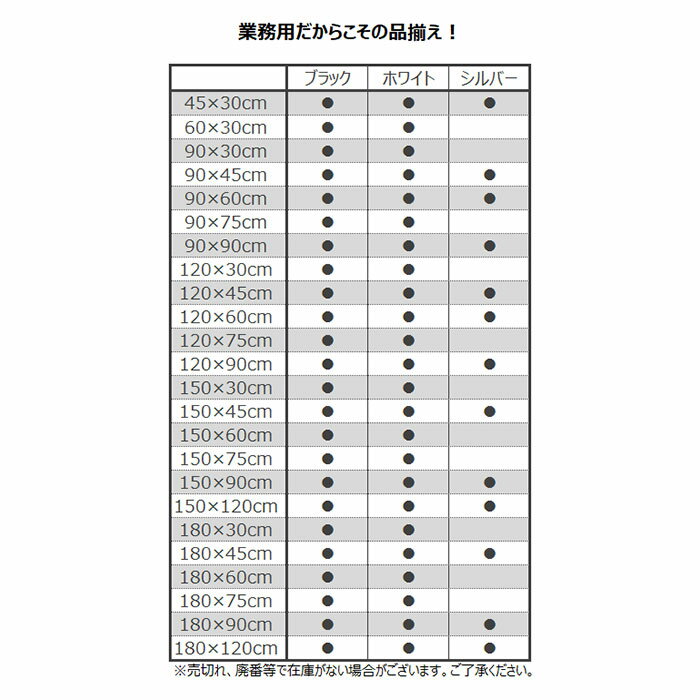 業務用ネット シルバー 45×120cm市販品に比べて、線材を外枠は直径8mm、ネット部分は直径3mmと太くしています。業務用 店 ディスプレイ ワイヤー業務用ネット メッシュパネル 網 ワイヤー業務用ネット 壁 キッチン シルバー