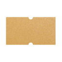 【10%OFFクーポン有り!5月15日限り】【10巻セット】共用シール(クラフト無地) 強粘総額表示 ハンド ラベラー 値付け 業務用 シール 値札 販促用品