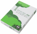 高白色コピー用紙 A4 1パック(500枚入り)環境に配慮した植林木パルプを100%使用した、カラー印刷の色が映える高い白さ(白色度93%)が特徴なコピー用紙。...