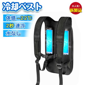 冷却ベスト 冷感ベスト 冷却式 30000mAHバッテリー付き 水冷服 氷冷ベスト 冷却 空調ベスト 水冷服より肌寒い 作業服 作業者 男女兼用 熱中症対策 長時間冷却 速攻冷感 かっこいい USB式 超軽量 工事 猛暑 屋外 現場 業務用 超静音【最新ペルチェ素子】青空 調 服なし