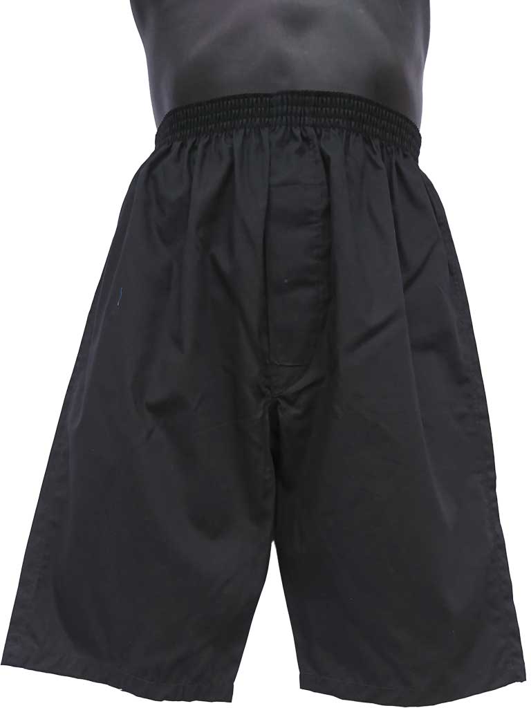 ロングトランクス ひざ丈 ステテコ 日本製 ルームウェア 部屋着 ハーフパンツ バレンタイン ギフト 誕生日 プレゼント 風水カラー 黒色 M L 綿100% トランクス 無地 前開き