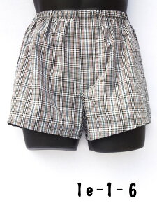 トランクス メンズ 下着 日本製 Leトランクス バレンタイン ギフト 誕生日ゴム取り替え可能S M L LL 先染め5枚 セット バレンタイン ギフト 誕生日 プレゼント 福袋 柄はお任せ 前開き 紳士 パンツ 綿100% 送料無料