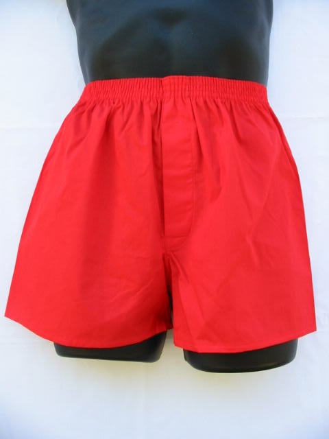 トランクス メンズ 日本製 下着 パンツ Leトランクス バレンタイン ギフト 誕生日 風水カラー 赤色 大きいサイズ 3L 4L 田原本トランクス 綿100% 前開き