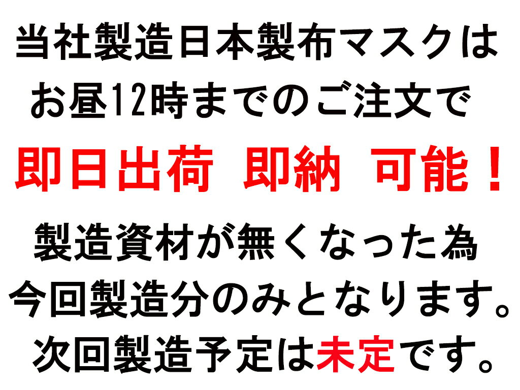 製 マスク 日本 在庫 通販 あり