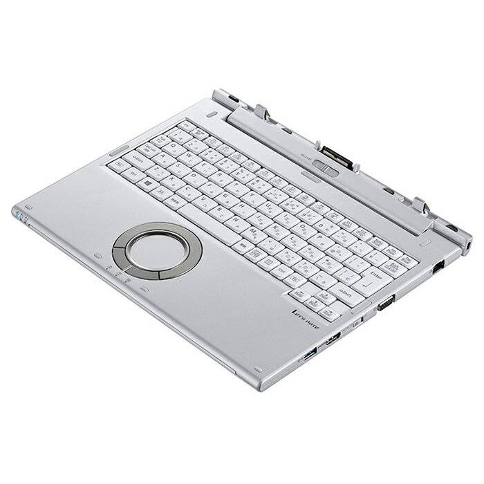 Panasonic純正 CF-XZ6用 キーボード バッテリ内蔵 日本語キーボード HDMI出力 SDカードスロット USB VGA イーサネット 中古品