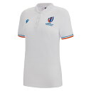 RWC 2023 FRANCE ウィメンズ コットンピケ ポロシャツ/ MACRON マクロン