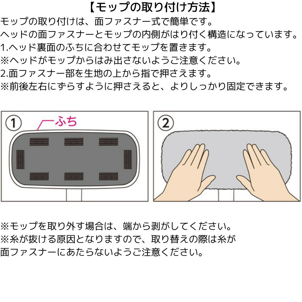 スプレーフロアモップ スペア 1枚入 約31×14cm | モップ スプレー 洗浄液 フロアモップ 拭き掃除 拭き 水拭き 掃除 学校 施設 医療 介護 公共施設 飲食店 フローリング タイル 床 リビング キッチン 洗面所 ダイニング アズマ工業 SQA61