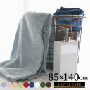 HotelType 大判バスタオル 85x140 | バスタオル ビッグ 大判 大きい タオル 140cm ホテル 綿100% 風呂 お風呂 洗面 吸水 丈夫 強い 頑丈 しっかり 凹凸 ホテルタイプ ホテル仕様 シンプル 無地 ベビー お昼寝 ブランケット タオルケットの商品画像