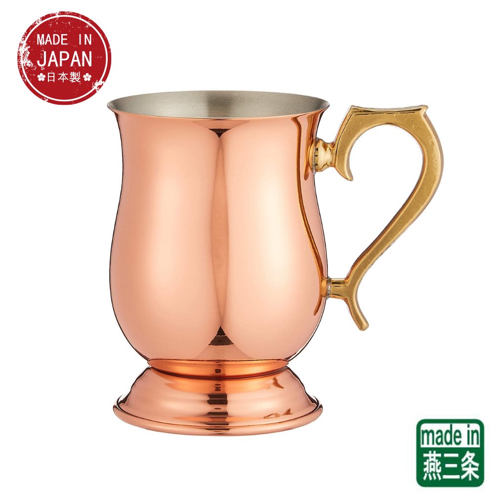 【燕三条】銅製 ビアジョッキー 340ml S-2505S | ビールジョッキ ビアマグ ビアタンブラー ビアグラス ビアカップ 銅のサムネイル