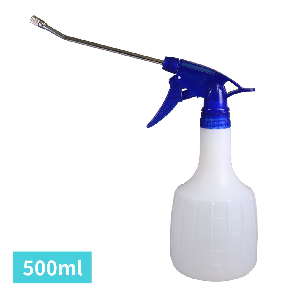 霧吹き スプレーボトル ロングノズル 500ml | スプレー スプレー容器 ハンドスプレー ボトル 霧吹き 観..