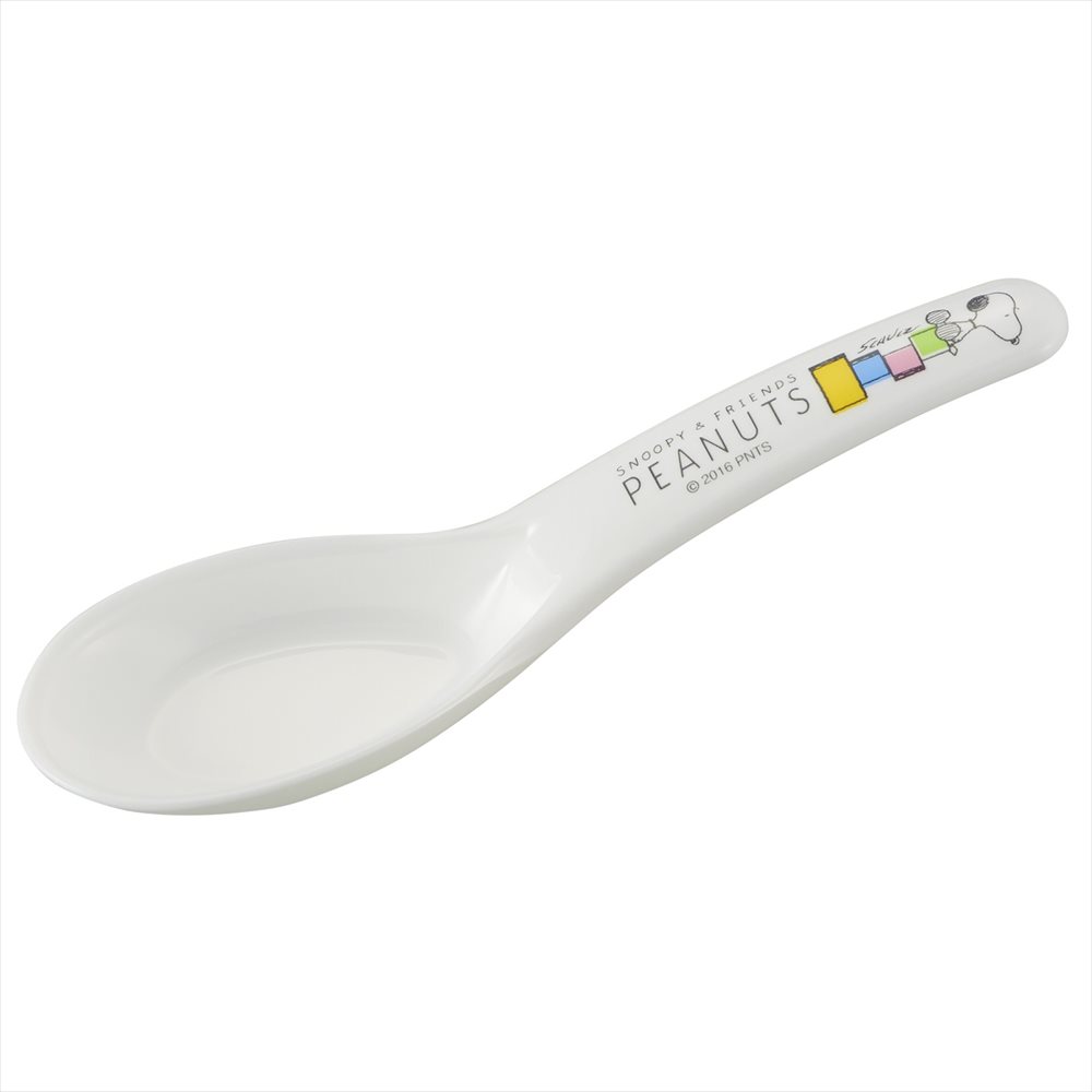 【在庫限りA】スヌーピー れんげ CB-25 | ベビーグッズ ベビー用品 子供用品 離乳食用 ベビー食器 カトラリー キャラクター 日本製 男の子 赤ちゃん 女の子
