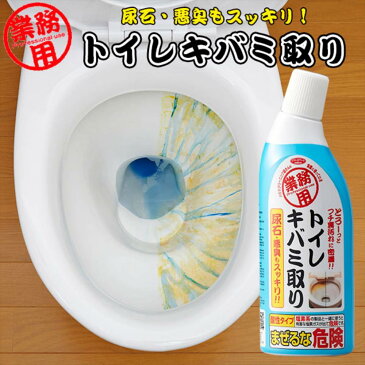 トイレキバミ取り　300ml | 洗剤 トイレ用 まとめ買い 液体 トイレ トイレ用洗剤 業務用 プロ かけて 置くだけ 流すだけ 消臭 除菌 抗菌 おくだけ 置き 黒ずみ 黄ばみ 掃除 掃除用具 洗浄 洗う 水垢