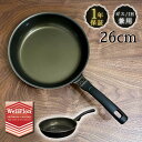耐摩耗試験200万回 新発売 Standy フライパン 26cm WellFlon 1年保証 | アンカー構造 アルマイト加工 ih ガス火 対応 焦げ付かない...