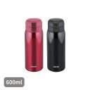 F・P OT栓 マグボトル 600ml | 水筒 マグボトル 持ち運び 携帯 レッド ブラック 赤 黒 男の子 女の子 メンズ レディース おしゃれ かわいい ...