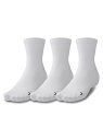 アンダーアーマー UNDER ARMOUR UA BASKETBALL 3P SOCKS QTR バスケットボール メンズソックス メンズ