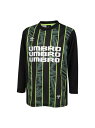 UMBRO(アンブロ)THE THIRD グラフィック長袖プラクティスシャツ