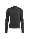 アディダス adidas M TF CR LS Tシャツ メンズスポーツウェア コンプレッション長袖 メンズ ブラック 0002DJO0701(4)