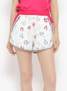 サニデイズ トウキョウ sanideiz TOKYO for RUN ウィンドストレッチpr プリントショートパンツ LADIES ランニング ウェア レディース パンツ ショーツ レディース