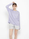 sanideiz TOKYO(サニデイズ トウキョウ)for RUN テックカノコ バックスリット長袖Tシャツ LADIES