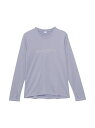サニデイズ トウキョウ sanideiz TOKYO for RUN テックカノコ クルーネックロゴプリント長袖 LADIES ランニング ウェア 長袖Tシャツ レディース レディース