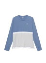sanideiz TOKYO(サニデイズ トウキョウ)for RUN ドライスムースpr スリーカラーライン長袖Tシャツ LADIES