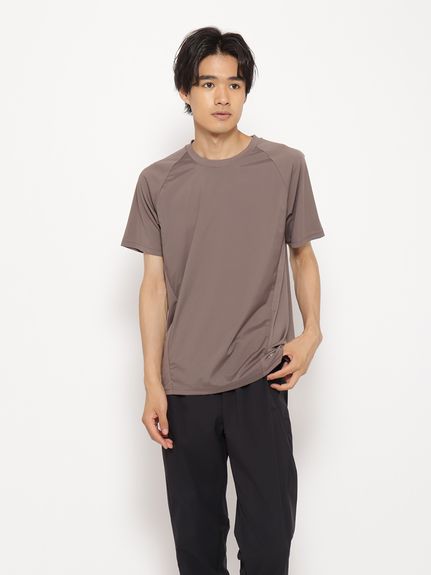 sanideiz TOKYO(サニデイズ トウキョウ)for RUN 防風ストレッチ/ジャージ クルーネックTシャツ MENS