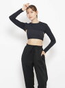 サニデイズ トウキョウ sanideiz TOKYO Cocotyベアスムース クロップトモックネック LADIES ヨガ トップス レディース