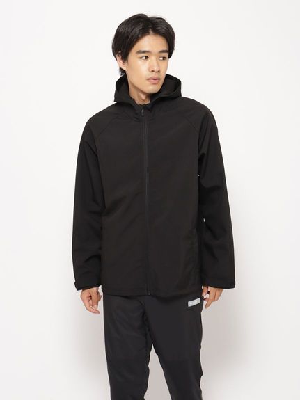 サニデイズ トウキョウ sanideiz TOKYO トリコットボンディング防風フーディジャケット UNISEX メンズスポーツウェア ジャケット ユニセックス 008-1020-72023
