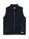 サニデイズ トウキョウ sanideiz TOKYO 防風ボアフリース スタンドカラーベストUNISEX メンズスポーツウェア フリース ベスト ユニセックス