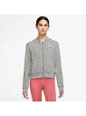 ナイキ NIKE ナイキ ウィメンズ ワン DF フルジップ L/S フーディ LBR レディーススポーツウェア ワークアウトTシャツ TOPS レディース カーボンヘザー/(ホワイト) 0001FB519902