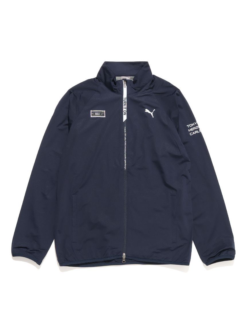 PUMA(プーマ)ゴルフ　ハイパーストレッチプリントFZスタンドカラーブルゾン