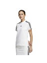 adidas(アディダス)スリーストライプス 半袖モックネックシャツ