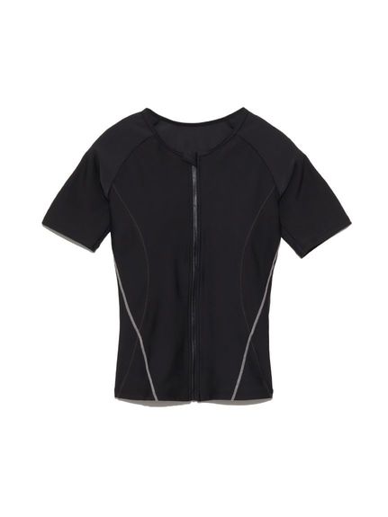 sanideiz TOKYO(サニデイズ　トウキョウ)スイムウェア LADIES フルジップ半袖トップス