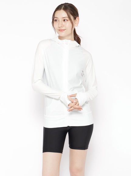 sanideiz TOKYO(サニデイズ　トウキョウ)スイムウェア LADIES ジップフーディラッシュガード長袖