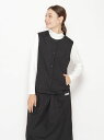 sanideiz TOKYO(サニデイズ トウキョウ)トリニティエアリー ノーカラーベスト LADIES