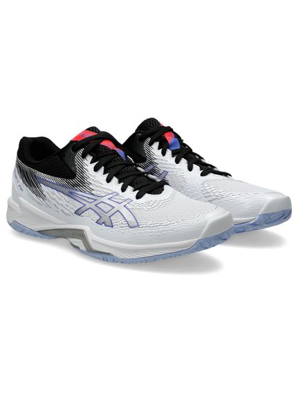 アシックス ASICS V-SWIFT FF 4 バレーボール シューズ ローカット ユニセックス WHITE/PURE SILVER 00041053A067...