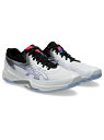 アシックス ASICS V-SWIFT FF 4 バレーボール シューズ ローカット ユニセックス WHITE/PURE SILVER 00041053A06703