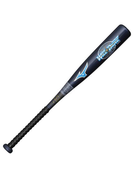 MIZUNO(ミズノ)小学生軟式用FRP製 ウィルドライブブルー×ヒッティングナビ(72cm/平均400g)