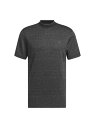 アディダス adidas ミニヘリンボーン ストレッチドライモック ゴルフ 半袖ポロ 半袖ハイネック ウェア メンズ KOW02-IU4406