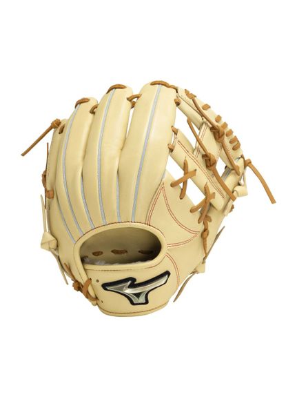 ミズノ MIZUNO 少年軟式用グローバルエリートRG HselectionSIGNA　オールラウンド用:サイズM 野球 少年軟式グローブ ジュニア ブロンド×コルク 00031AJGY3052006