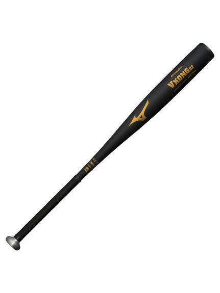 ミズノ MIZUNO 【新基準】硬式用金属製 Vコング02 84cm(VKONG02) 野球 硬式バット 金属 ユニセックス ブラック 00031CJMH1228403