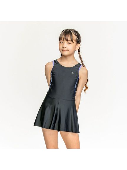 ナイキ NIKE ナイキ SS24 GIRLS キュロットワンピース スイミング ボーイズ競泳 スイム 水着 ジュニア