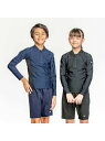 ナイキ NIKE ナイキ SS24 UNISEX ロングスリーブ セットアップ スイミング ジュニアラッシュガード スイム 水着 ジュニア
