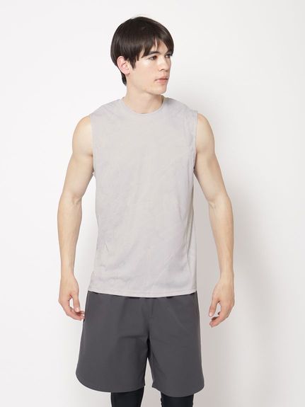 サニデイズ トウキョウ sanideiz TOKYO ドライスムース for RUN ノースリーブTシャツ MENS ランニング ウェア 半袖Tシャツ メンズ メンズ