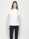 サニデイズ トウキョウ sanideiz TOKYO ハニカムメッシュスム-ス for GOLF ハーフジップ裾リブ&長袖LADIES ゴルフ レディース長袖ポロ 長袖ハイネック ウェア レディース