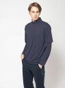 サニデイズ トウキョウ sanideiz TOKYO ハニカムメッシュスム-ス for GOLF ハーフジップ裾リブ&長袖 MENS ゴルフ レディース長袖ポロ...