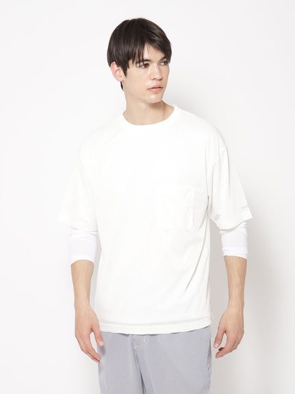 サニデイズ トウキョウ sanideiz TOKYO 軽量ワッフルジャージ オーバーサイズTシャツ MENS メンズスポーツウェア 半袖ベーシックTシャツ メンズ