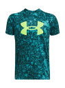 アンダーアーマー UNDER ARMOUR UA TECH BIG LOGO PRINTED SHORT SLEEVE T-SHIRT ジュニアスポーツウェア Tシャツ ジュニア Black / / White 0007136327804
