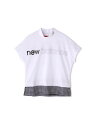 New Balance golf(ニューバランス ゴルフ)W メッシュリバース フレンチスリーブモックネックPO SP